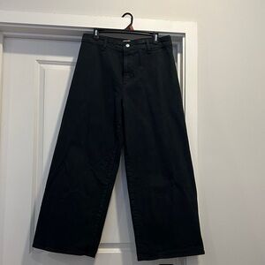 Universal Thread Sailor Wide-Leg Black Pants